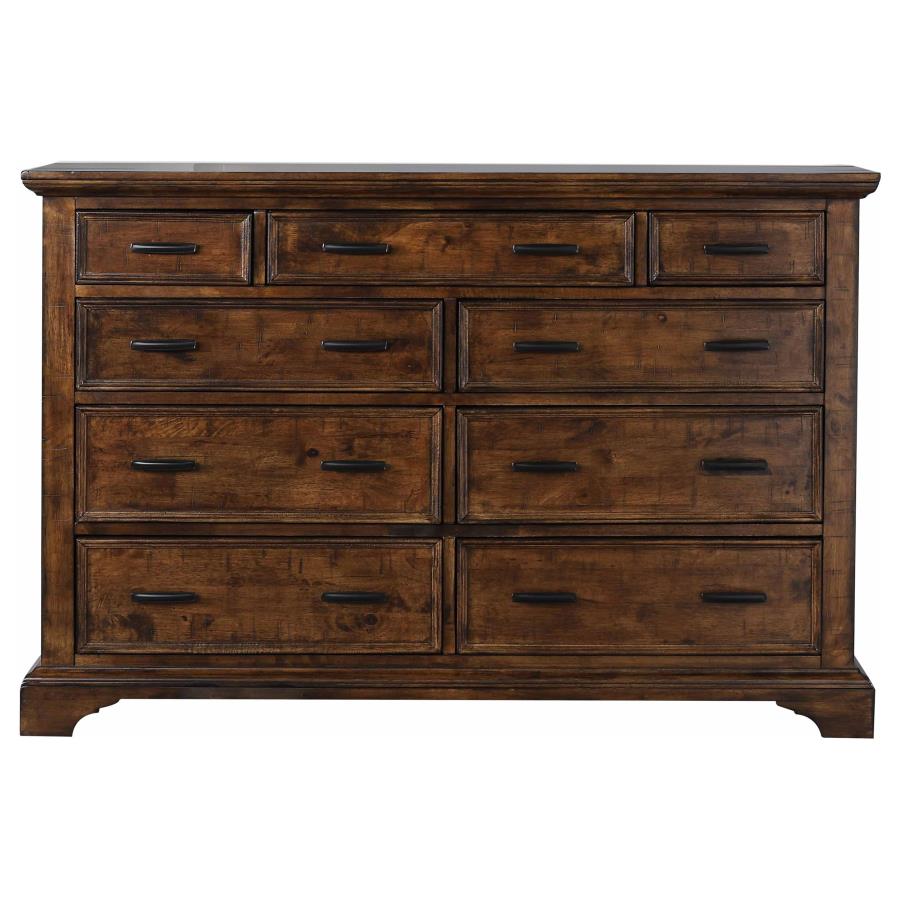 (image for) Elk Grove 9-drawer Dresser Vintage Bourbon