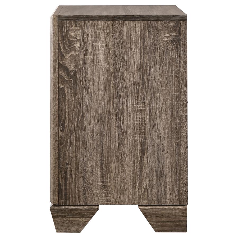 (image for) Kauffman 2-drawer Nightstand Washed Taupe