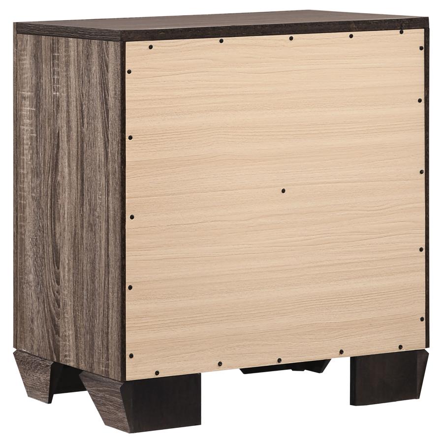 (image for) Kauffman 2-drawer Nightstand Washed Taupe