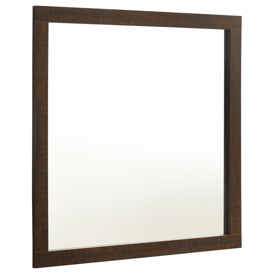 (image for) Edmonton Dresser Mirror Rustic Tobacco