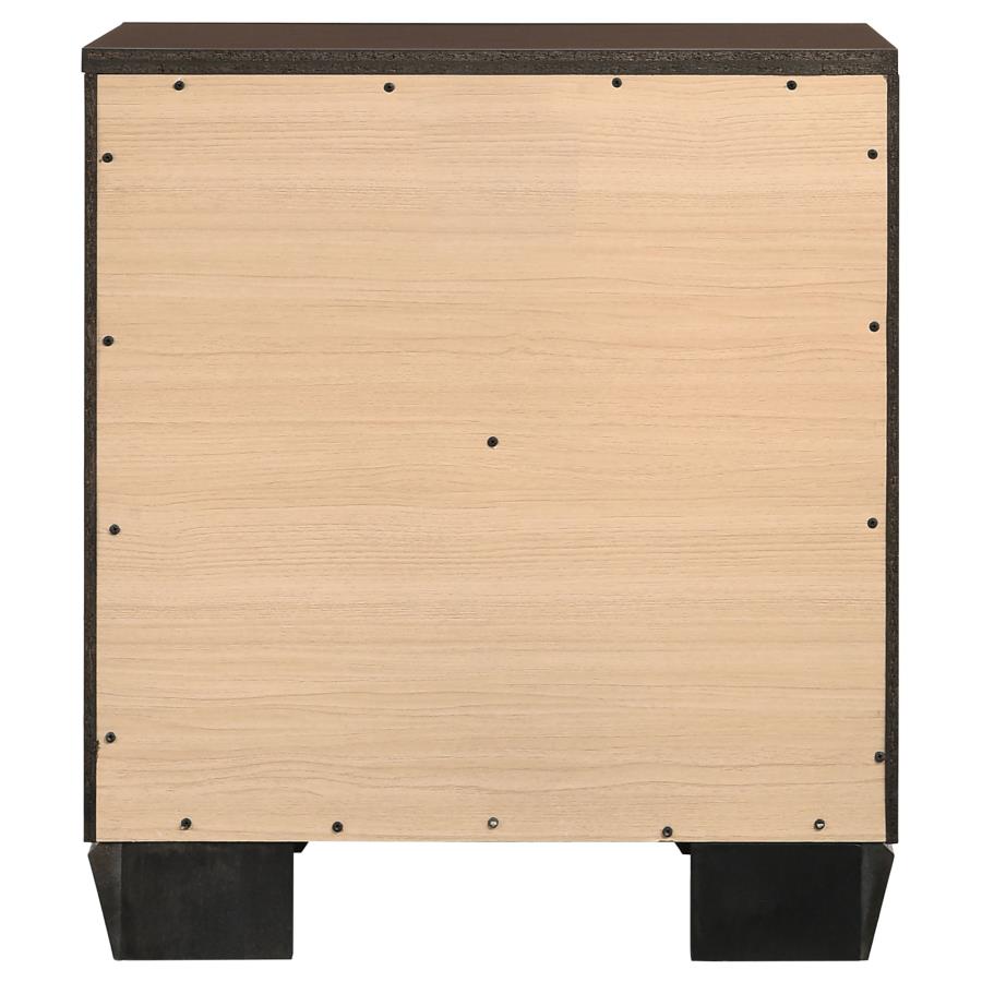 (image for) Kauffman 2-drawer Nightstand Dark Cocoa