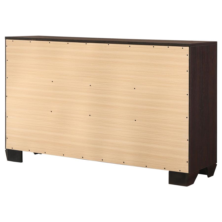 (image for) Kauffman 6-drawer Dresser Dark Cocoa