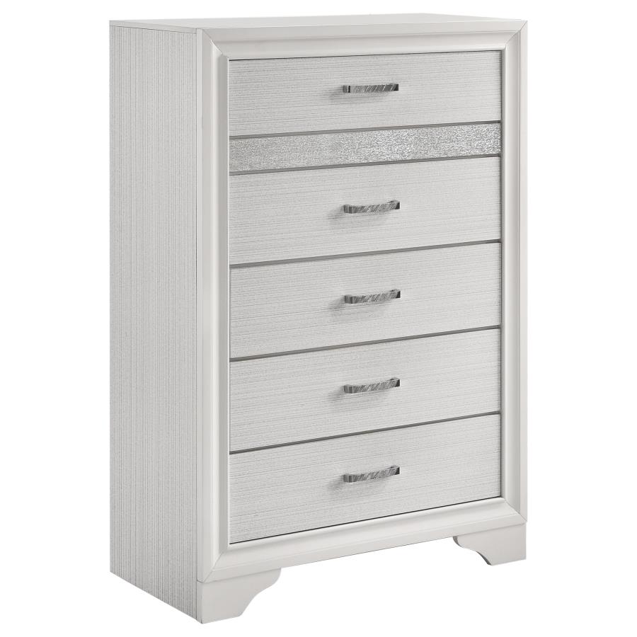 (image for) Miranda 5-piece Full Bedroom Set White