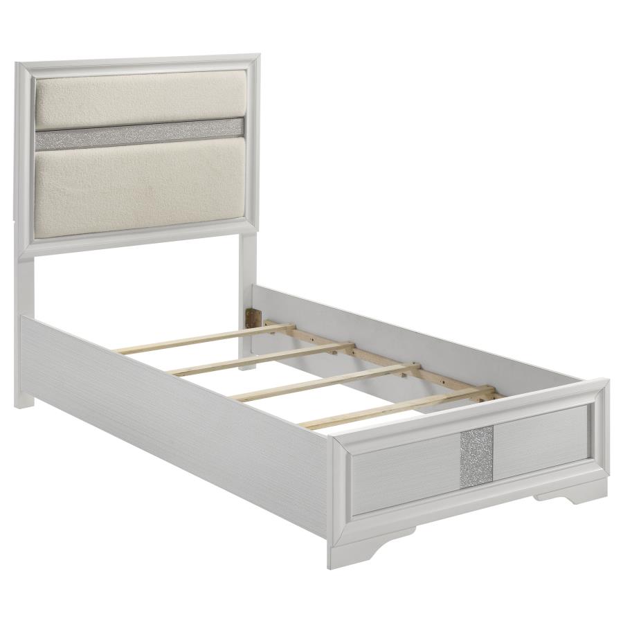 (image for) Miranda 4-piece Twin Bedroom Set White