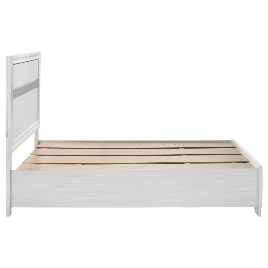 (image for) Miranda 51-inch Wood Full Storage Panel Bed White