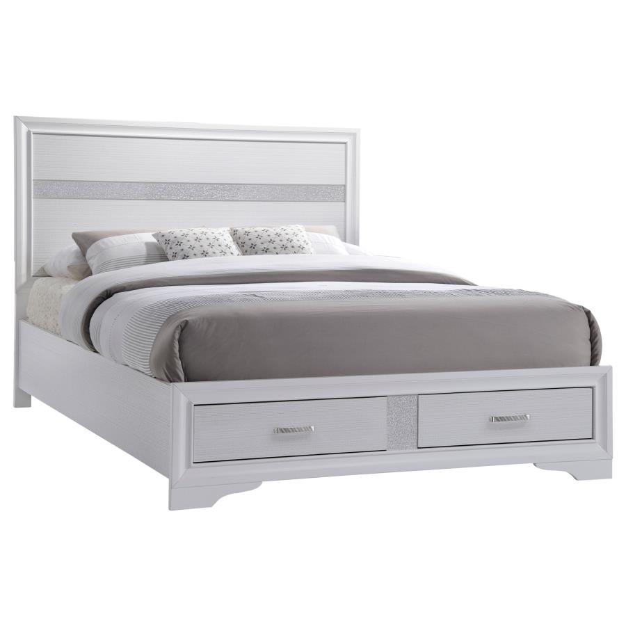 (image for) Miranda 5-piece Eastern King Bedroom Set White