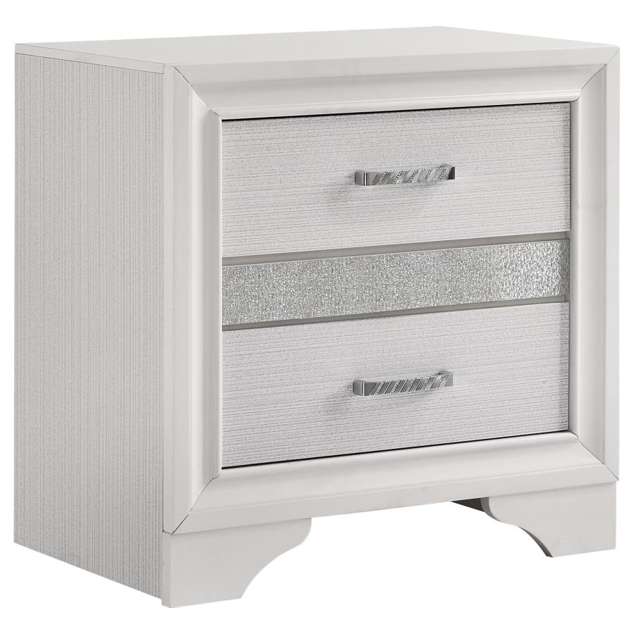 (image for) Miranda 2-drawer Nightstand White