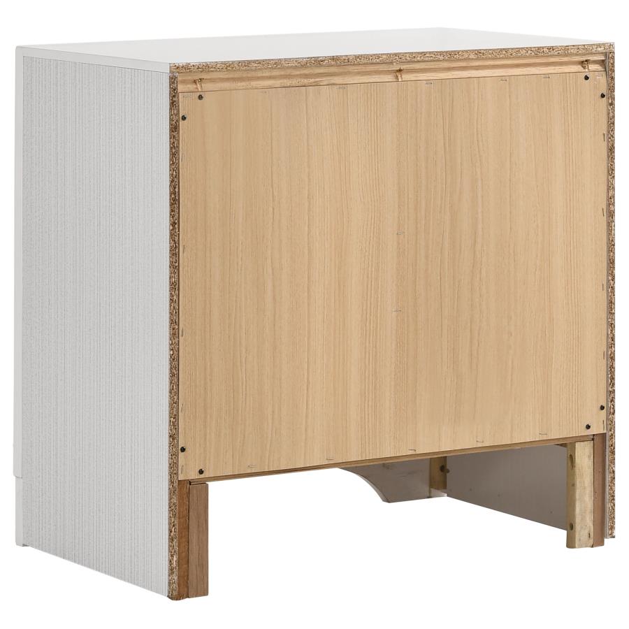 (image for) Miranda 2-drawer Nightstand White