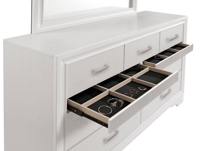 (image for) Miranda 7-drawer Dresser White