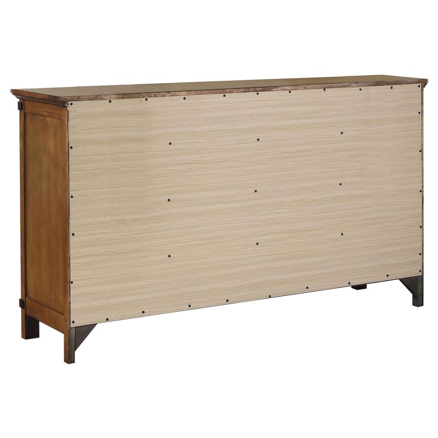 (image for) Brenner 8-drawer Dresser Rustic Honey