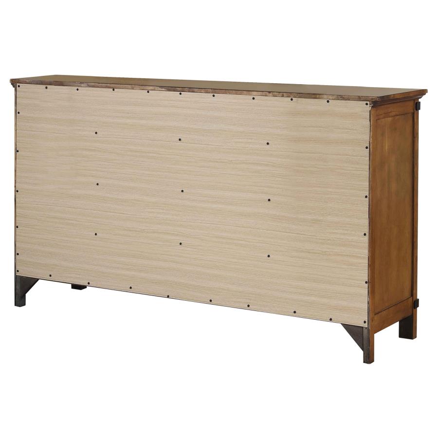 (image for) Brenner 8-drawer Dresser Rustic Honey