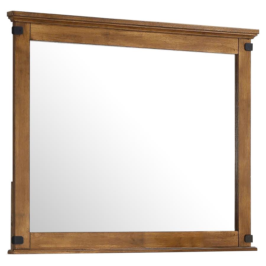 (image for) Brenner Dresser Mirror Rustic Honey