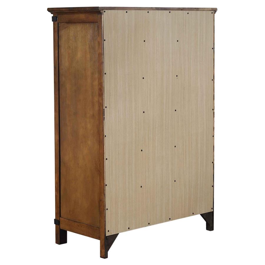 (image for) Brenner 7-drawer Bedroom Chest Rustic Honey