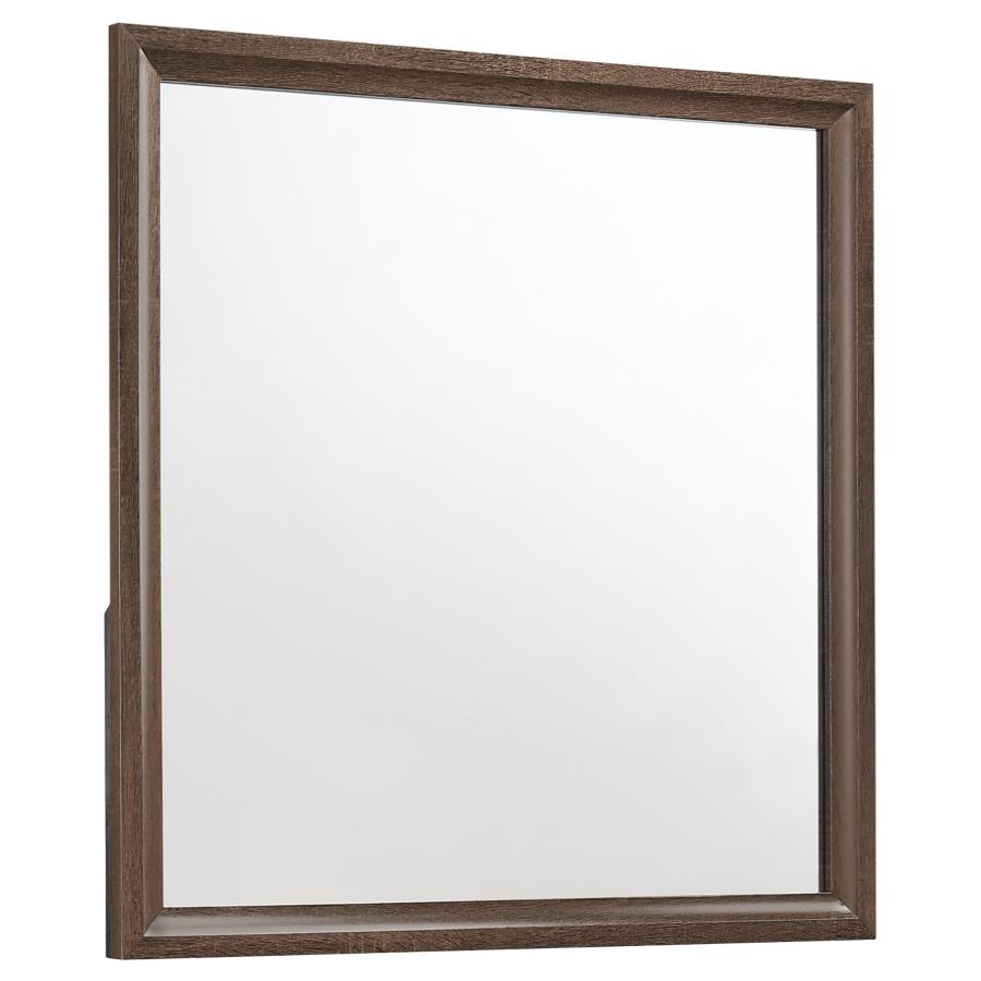 (image for) Brandon Dresser Mirror Warm Brown