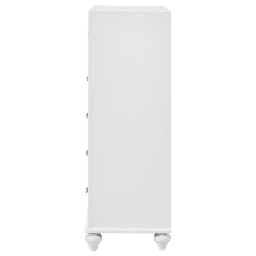 (image for) Barzini 5-drawer Bedroom Chest White