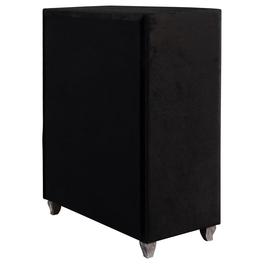 (image for) Deanna 5-drawer Bedroom Chest Black