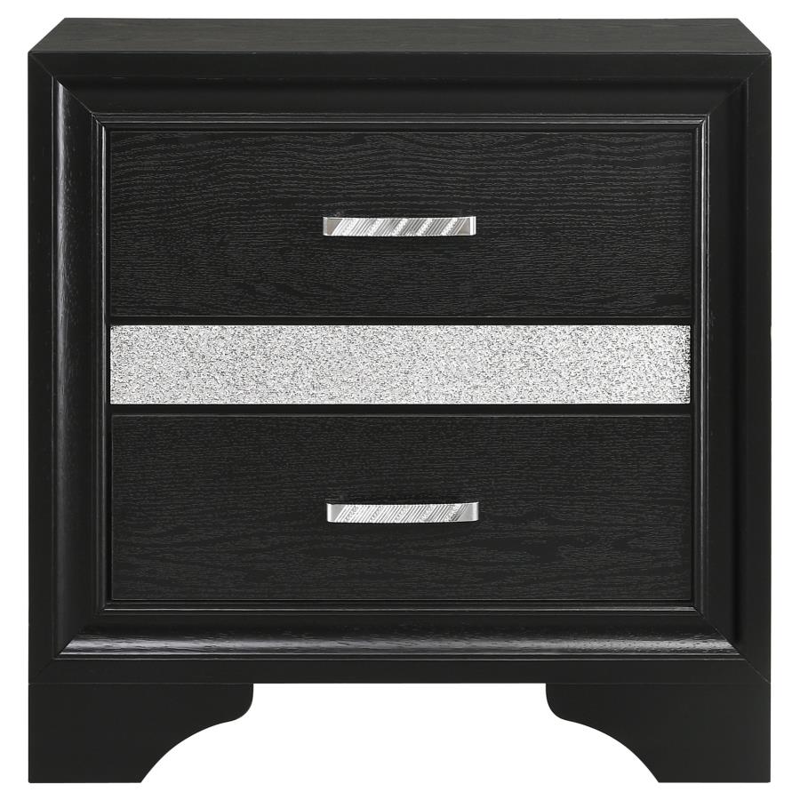 (image for) Miranda 5-piece Full Bedroom Set Black