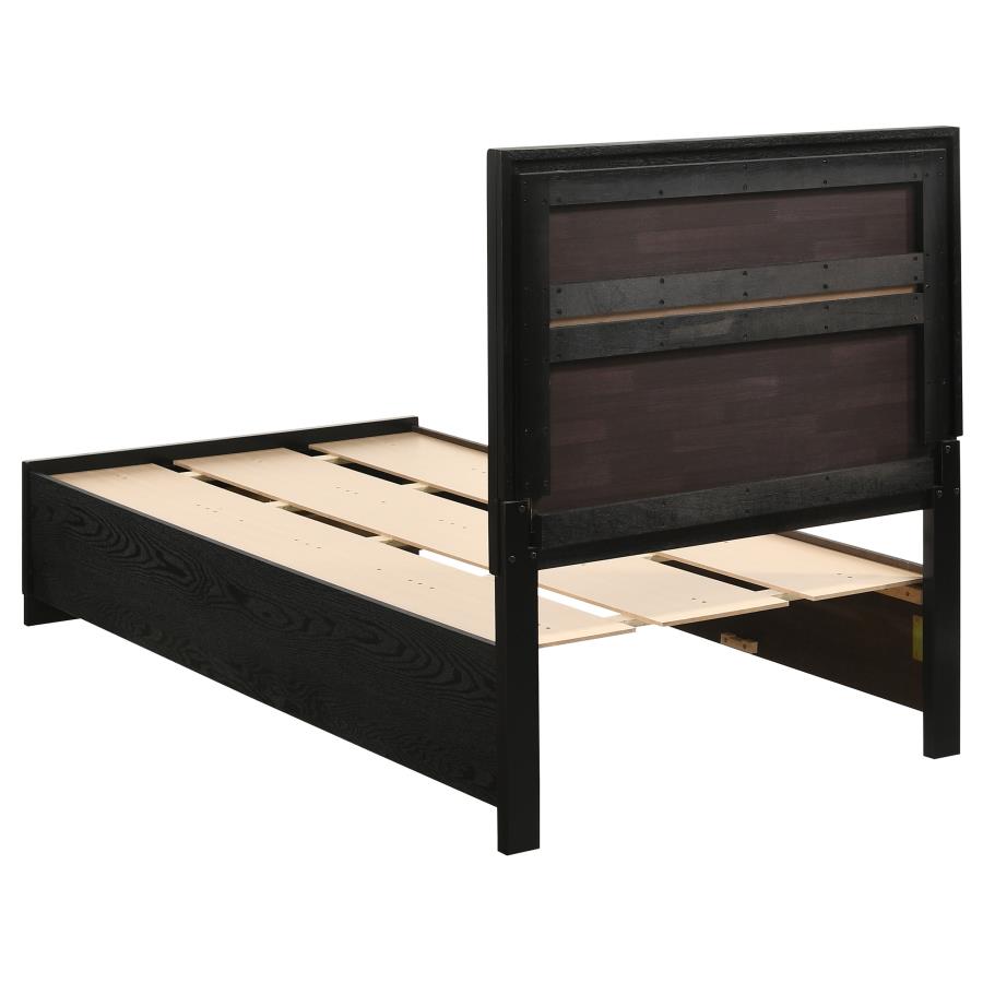 (image for) Miranda 4-piece Twin Bedroom Set Black