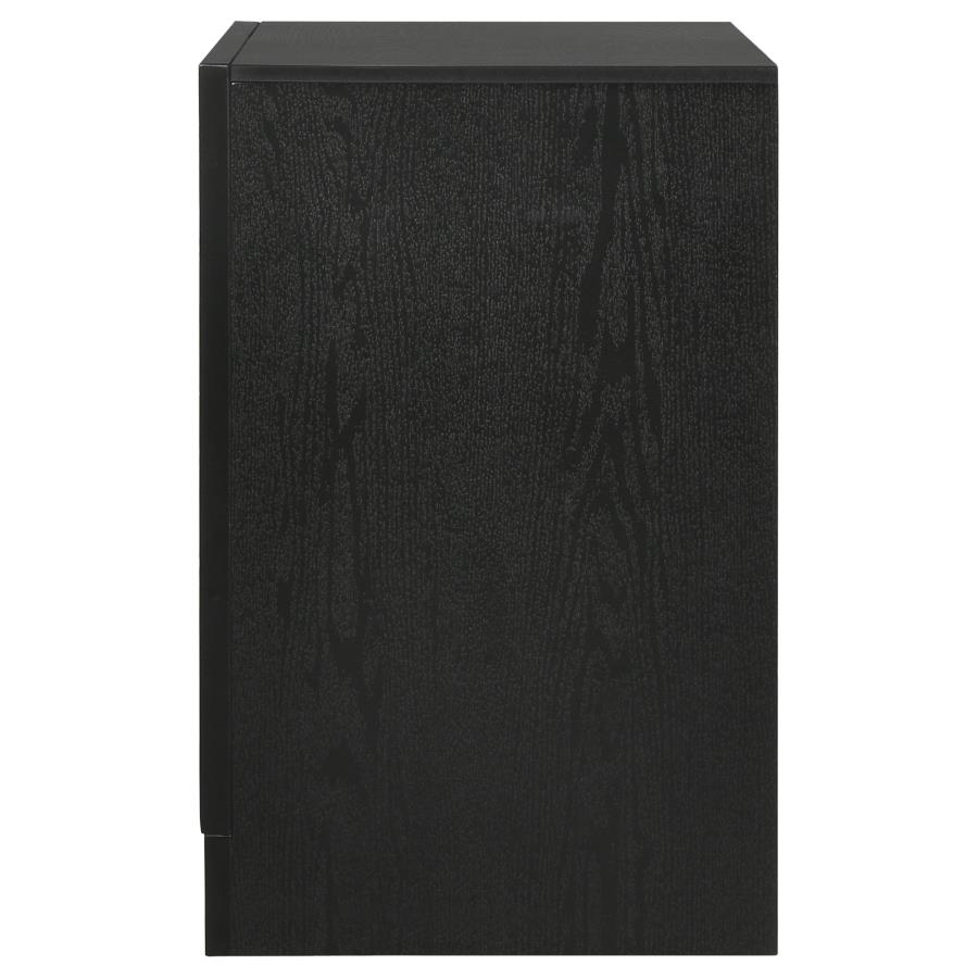 (image for) Miranda 2-drawer Nightstand Black