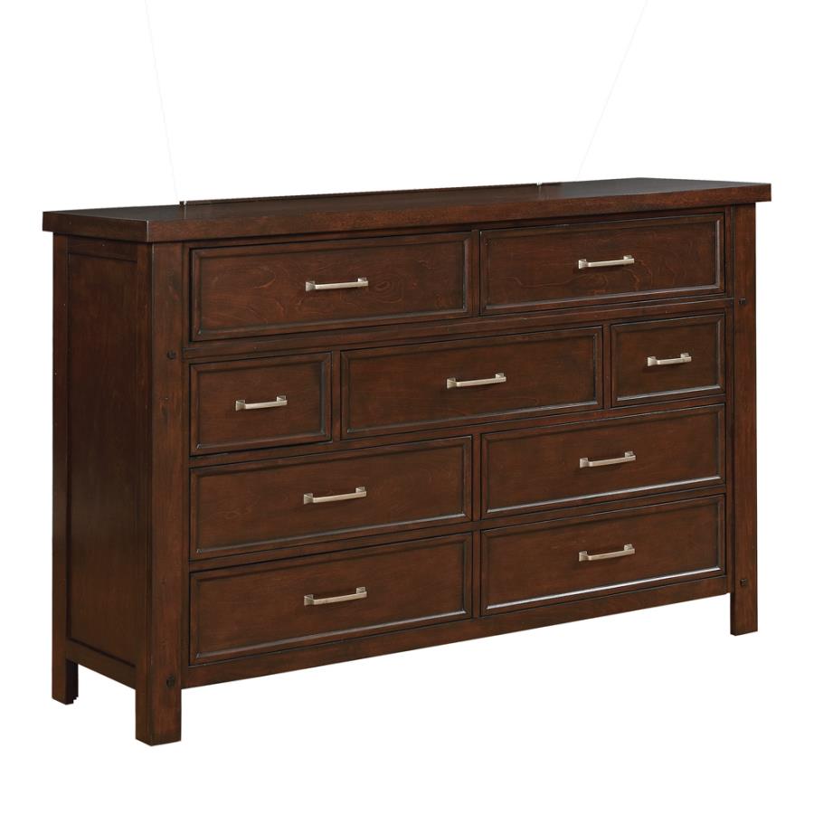 (image for) Barstow 9-drawer Dresser Pinot Noir