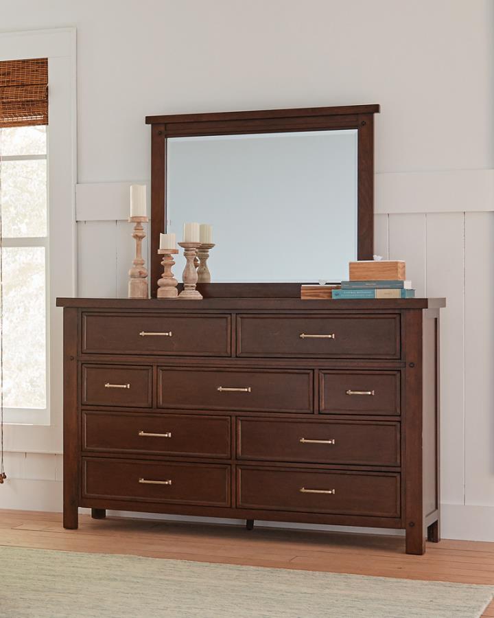 (image for) Barstow 9-drawer Dresser Pinot Noir