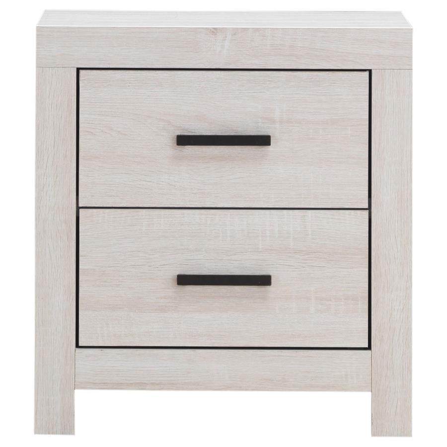 (image for) Brantford 2-drawer Nightstand Coastal White