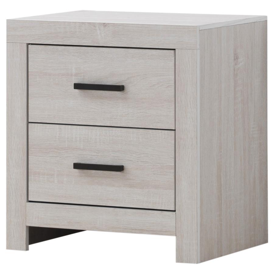 (image for) Brantford 2-drawer Nightstand Coastal White