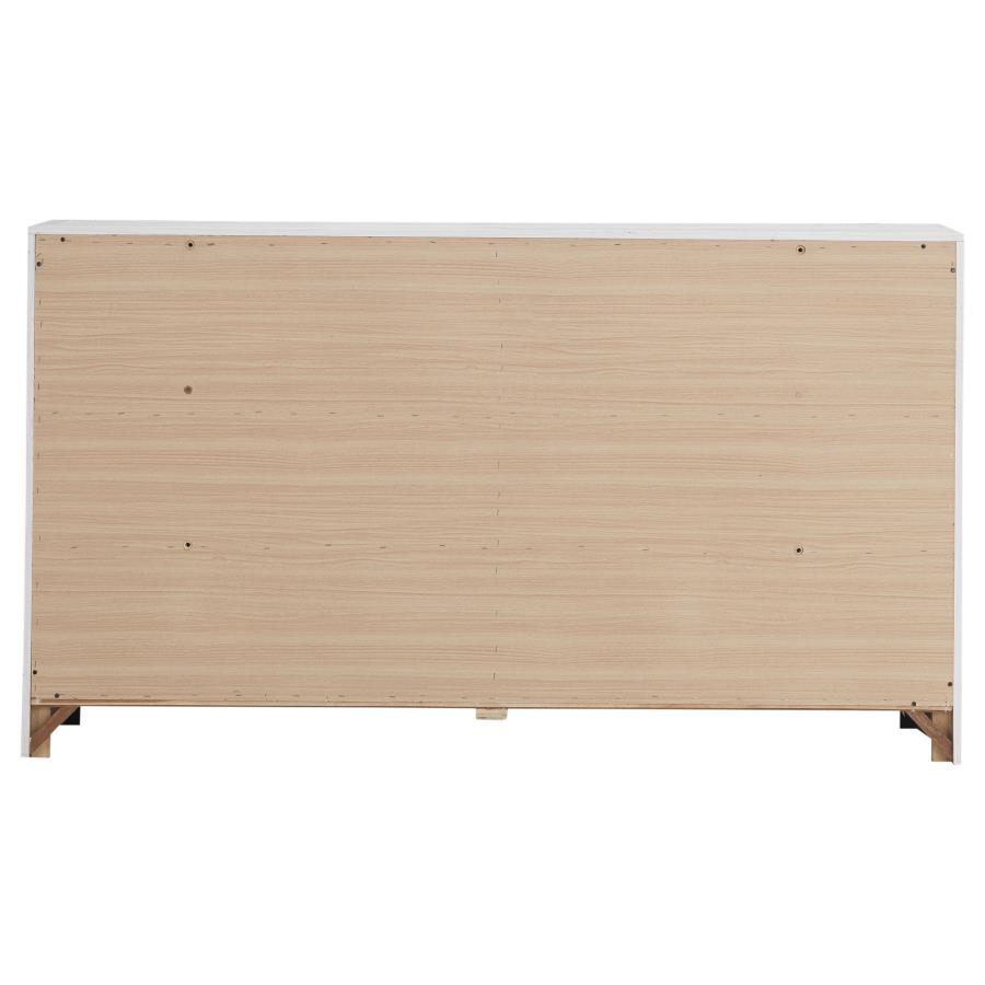 (image for) Brantford 6-drawer Dresser Coastal White