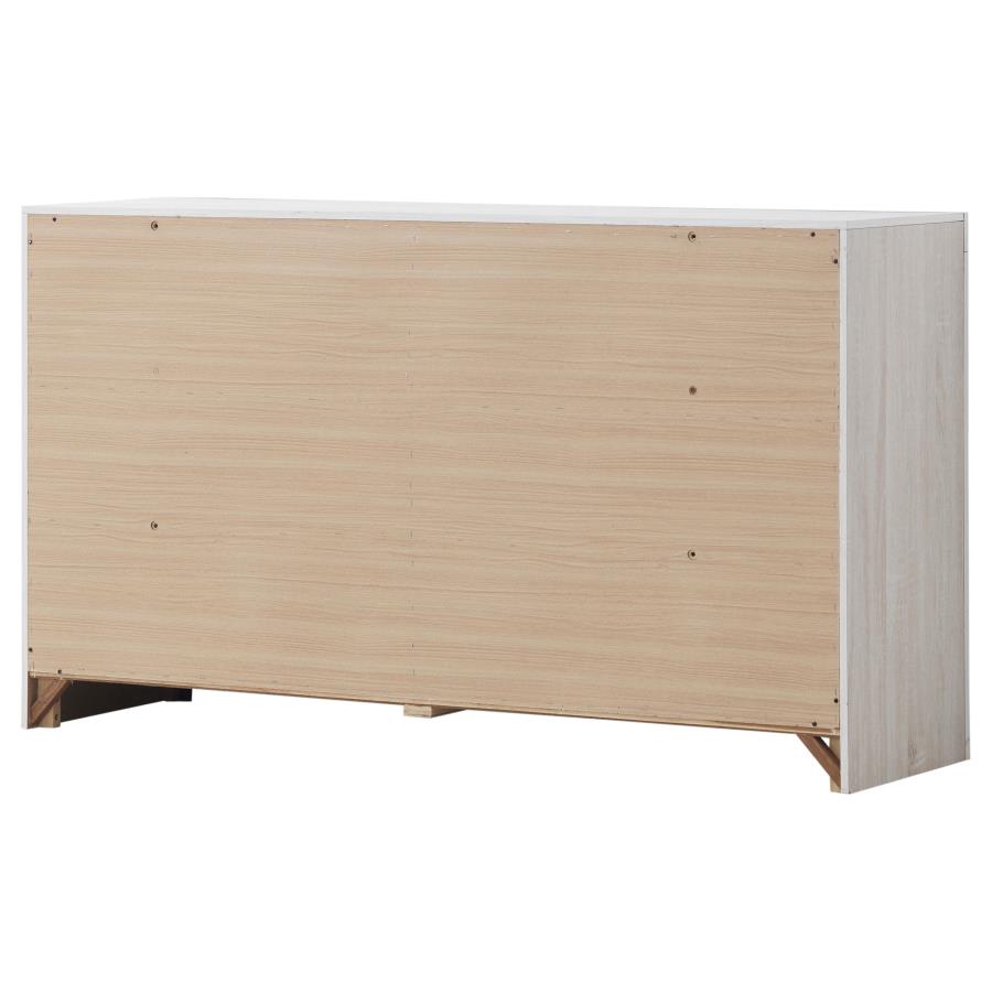 (image for) Brantford 6-drawer Dresser Coastal White