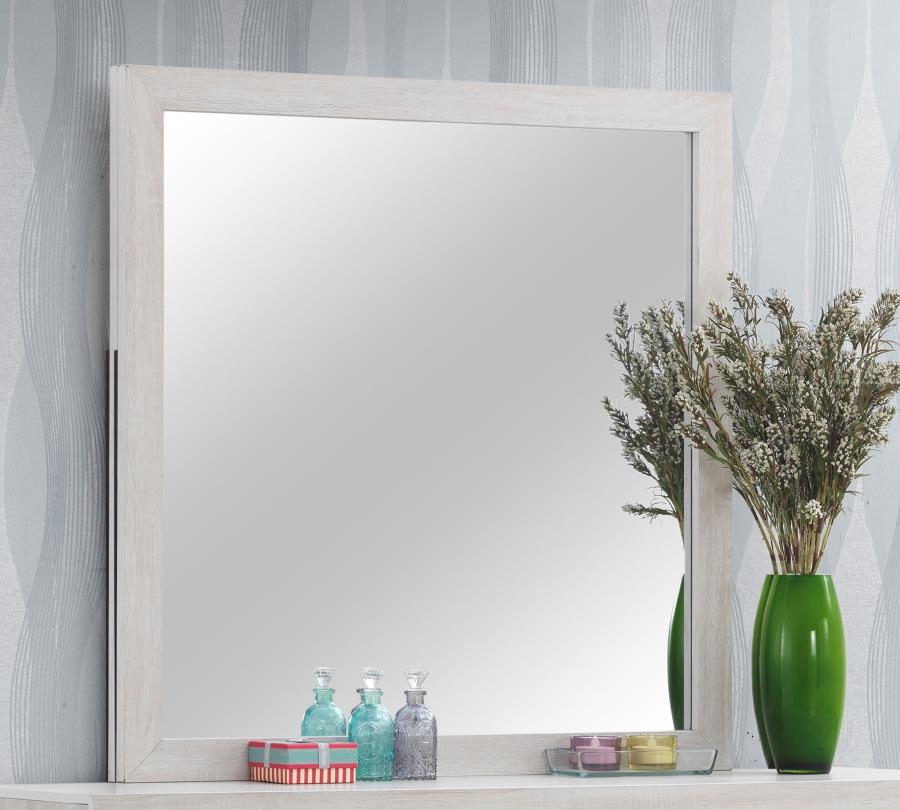 (image for) Brantford Dresser Mirror Coastal White