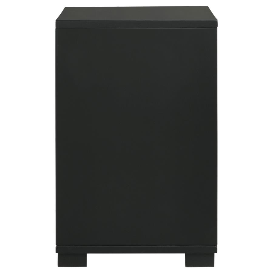 (image for) Blacktoft 2-drawer Nightstand Black