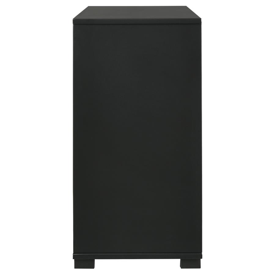 (image for) Blacktoft 6-drawer Dresser Black