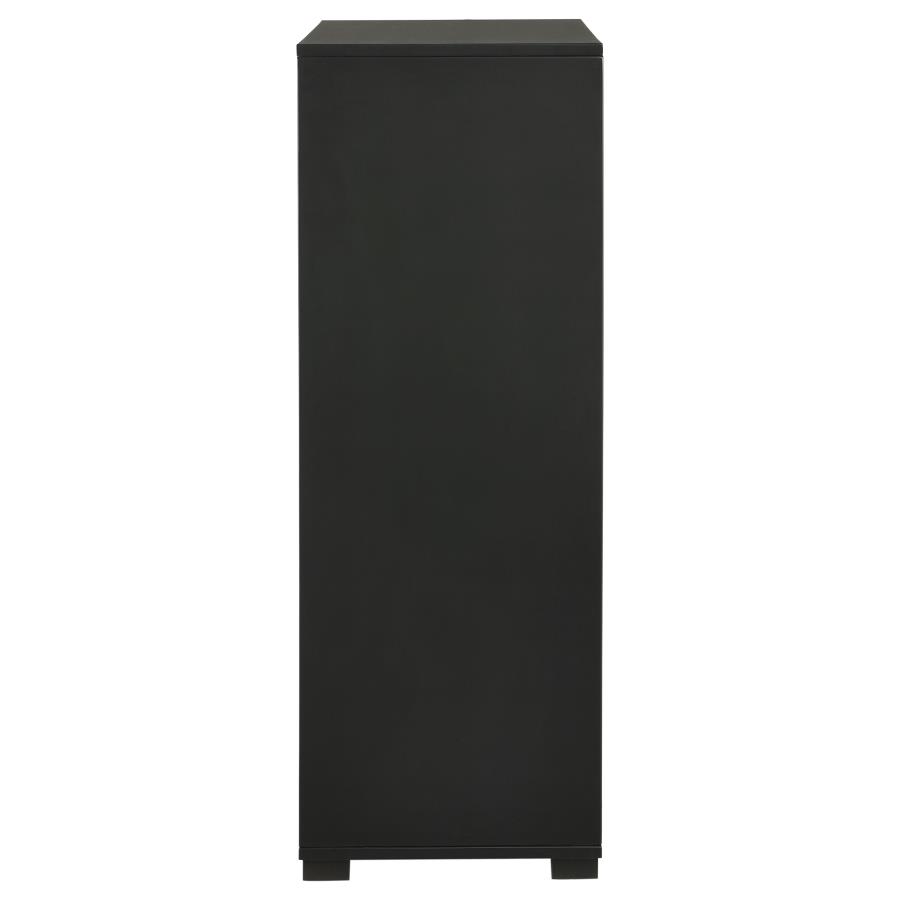 (image for) Blacktoft 5-drawer Bedroom Chest Black