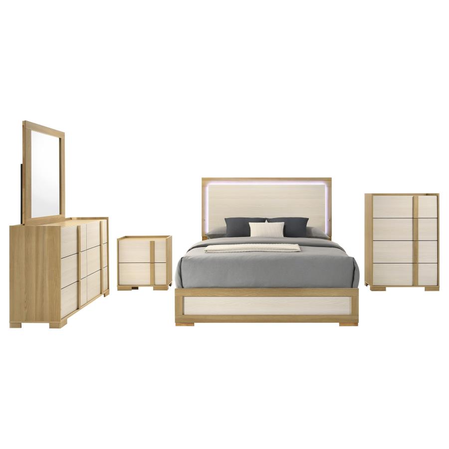 (image for) Hyland 5-piece Queen Bedroom Set Natural