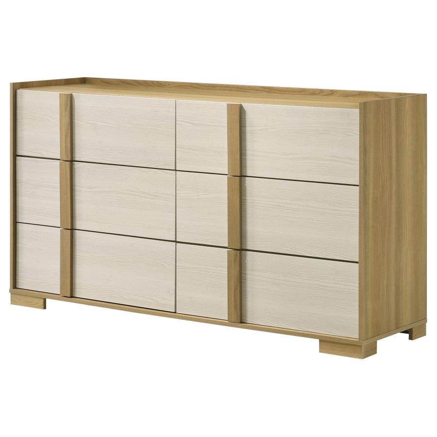 (image for) Hyland 6-drawer Dresser Natural