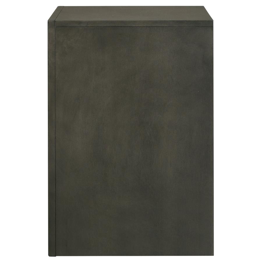 (image for) Serenity 2-drawer Nightstand Mod Grey