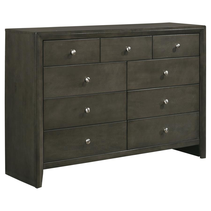 (image for) Serenity 9-drawer Dresser Mod Grey