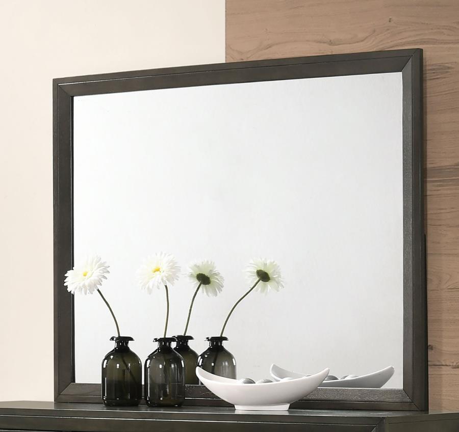 (image for) Serenity Dresser Mirror Mod Grey