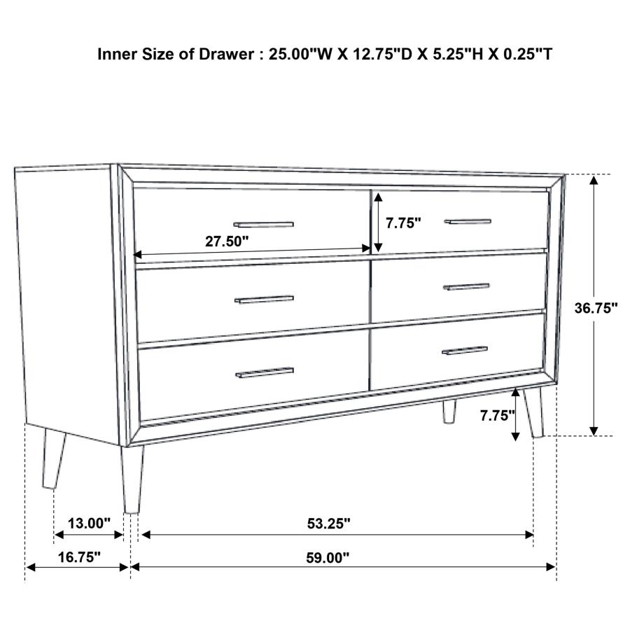 (image for) Ramon 4-piece Eastern King Bedroom Set Metallic Sterling