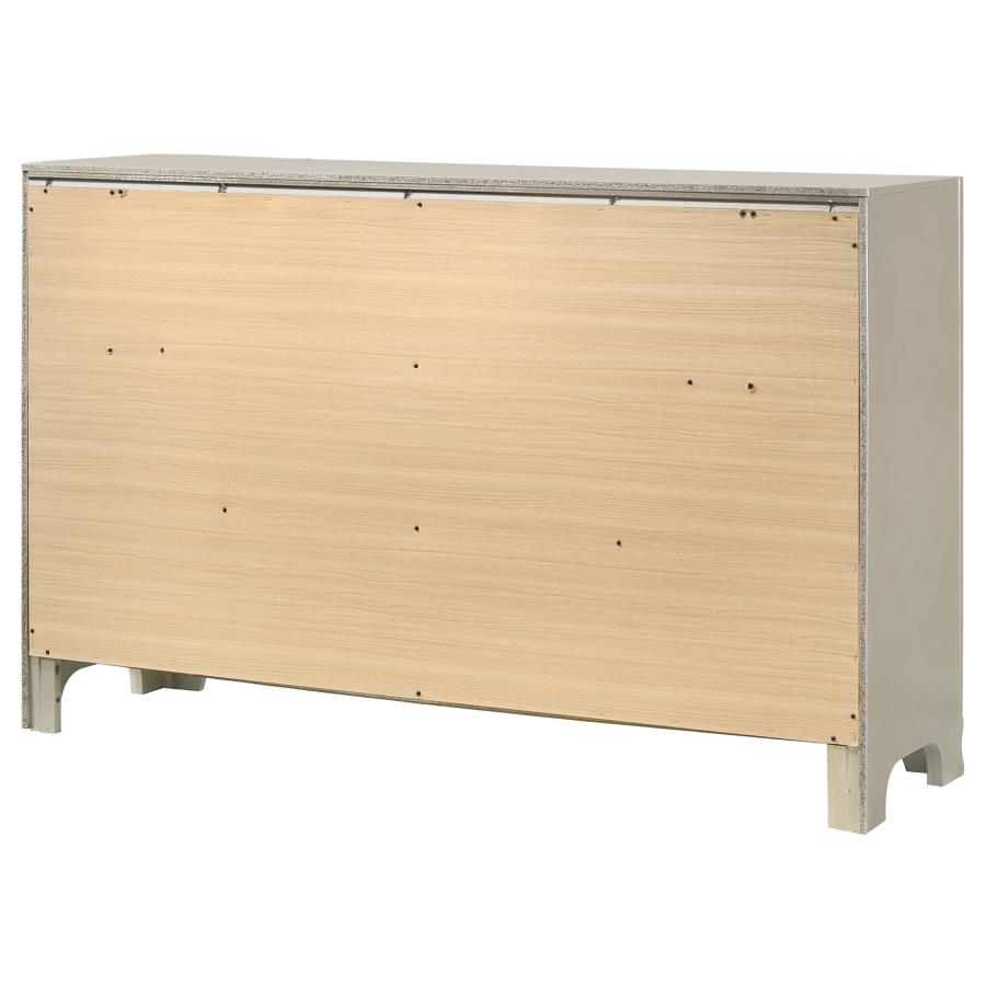 (image for) Salford 7-drawer Dresser Metallic Sterling