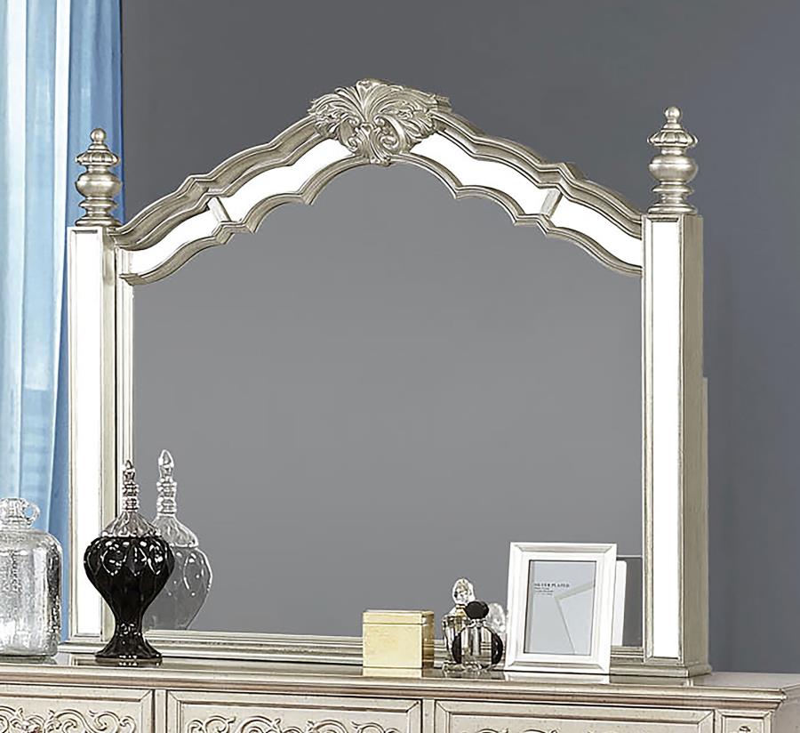 (image for) Heidi Dresser Mirror Metallic Platinum