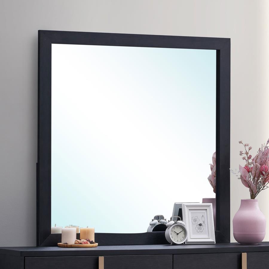 (image for) Marceline Dresser Mirror Black