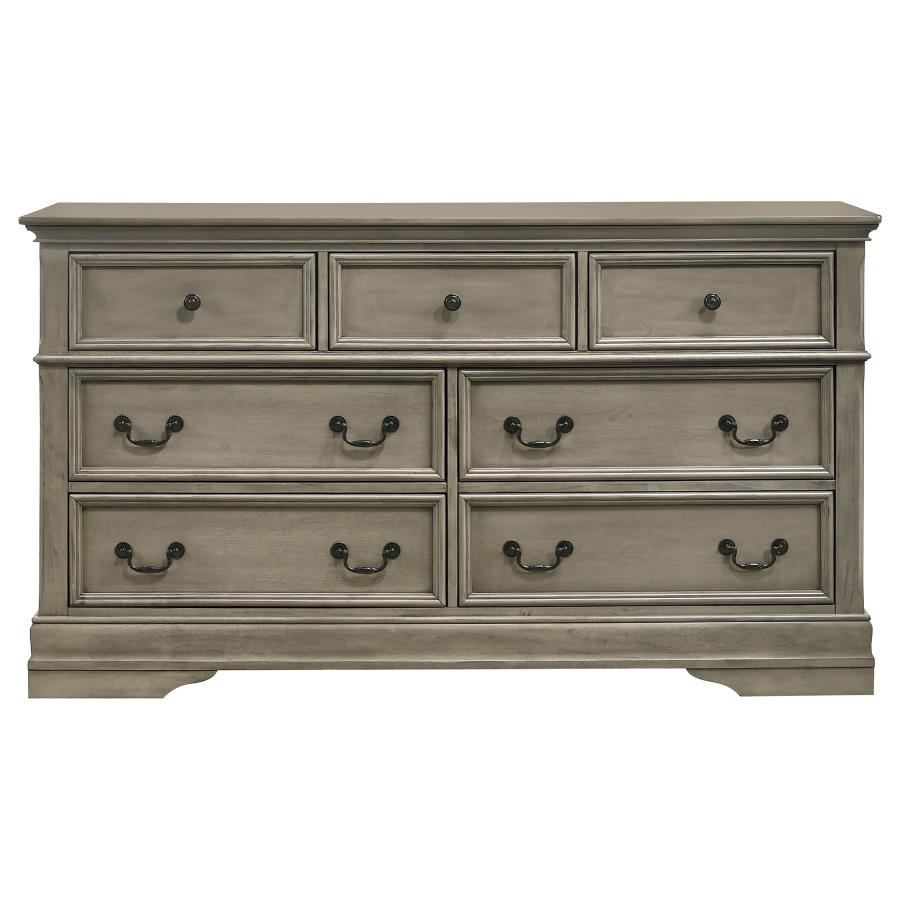 (image for) Manchester 7-drawer Dresser Wheat Brown