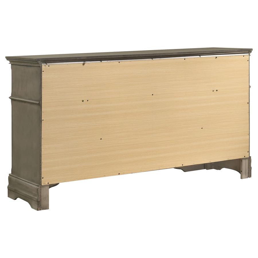 (image for) Manchester 7-drawer Dresser Wheat Brown