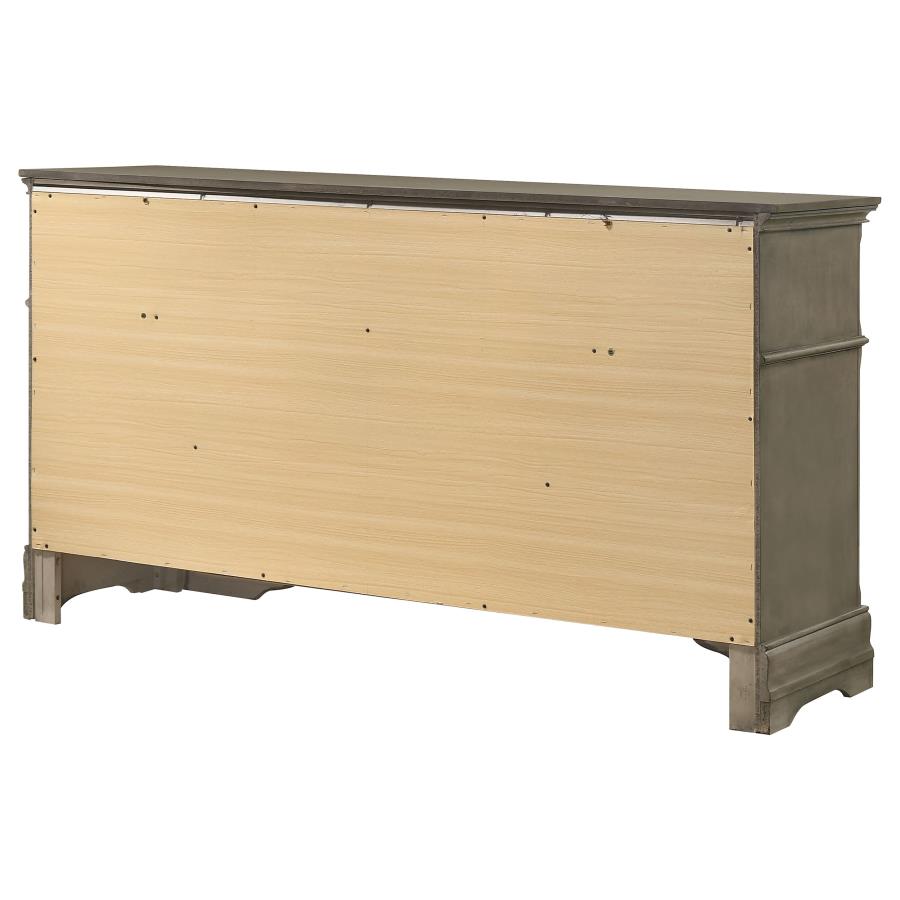 (image for) Manchester 7-drawer Dresser Wheat Brown