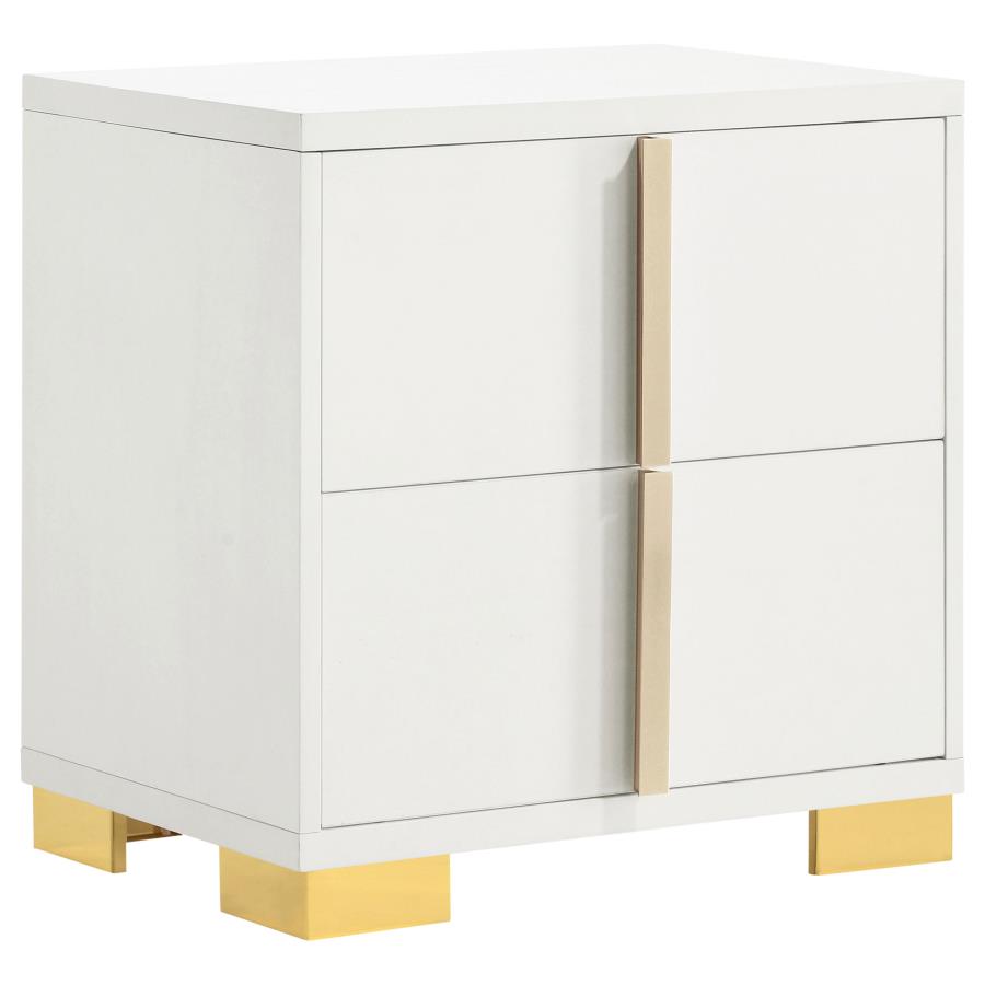 (image for) Marceline 2-drawer Nightstand White