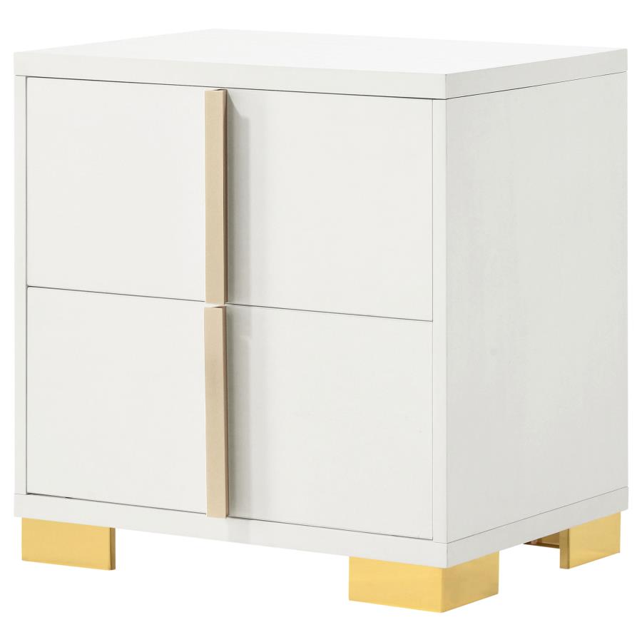 (image for) Marceline 2-drawer Nightstand White