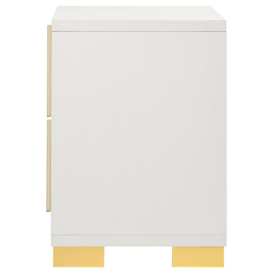 (image for) Marceline 2-drawer Nightstand White