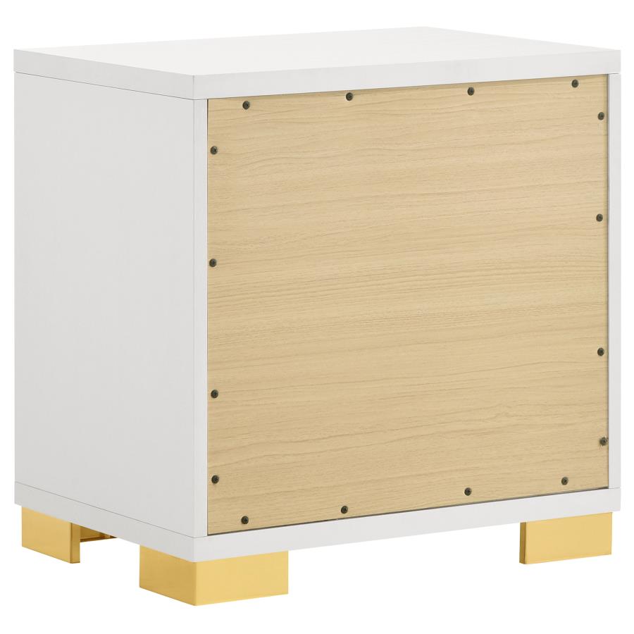 (image for) Marceline 2-drawer Nightstand White