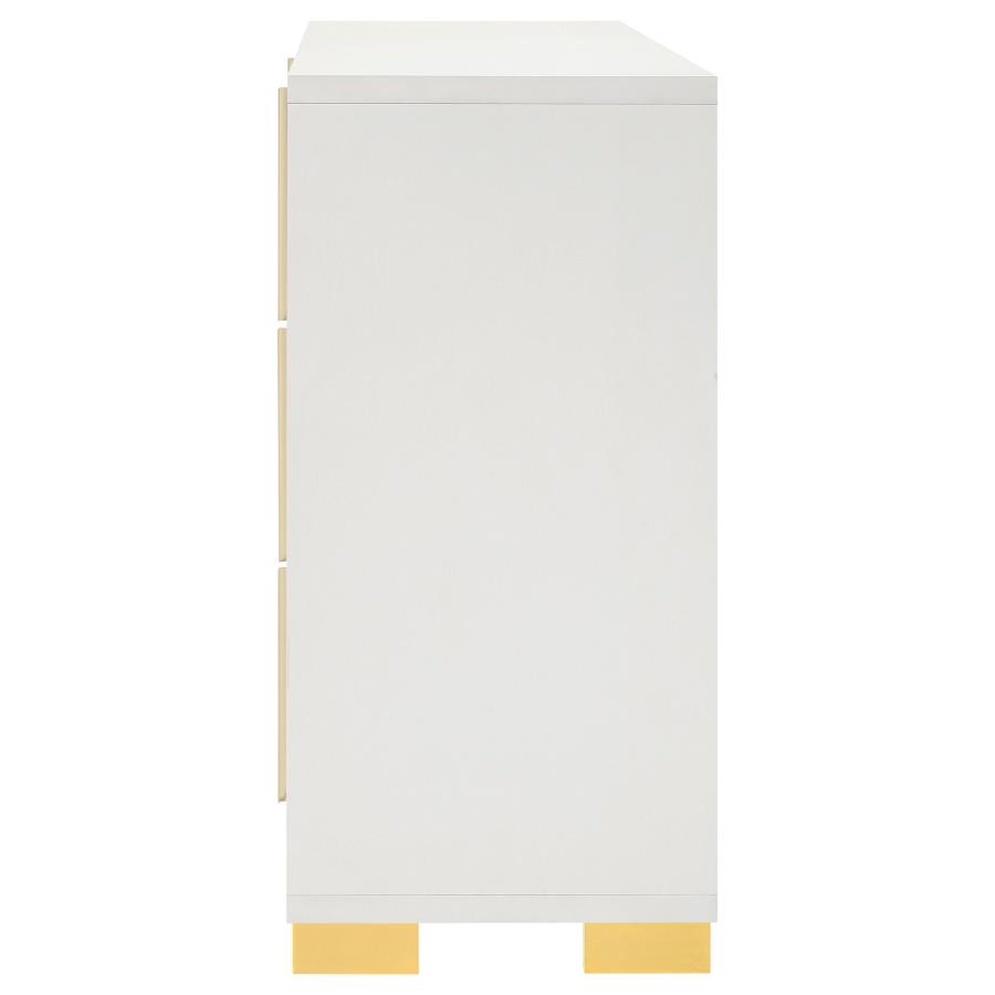 (image for) Marceline 6-drawer Dresser White